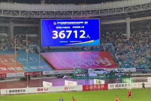 蘇媒：觀賽人數(shù)新突破，常州vs南京省外觀眾超過1萬人