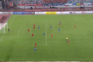 常州隊丟了！滕帥破門！南京左路虛晃+下底傳中 滕帥中路頭球破門