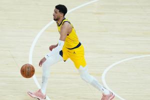 ??哈利伯頓總決賽搶七被列為出戰(zhàn)成疑！本人：我會(huì)為G7做好準(zhǔn)備