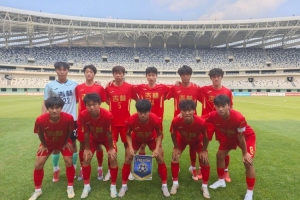 十五運會男足U18組資格賽第二輪 吉林隊1比0戰(zhàn)勝河北隊