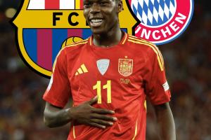 德天空：拜仁稅后1200萬歐年薪報價尼科，但球員仍在等巴薩