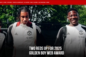 約羅&梅努入選網(wǎng)絡(luò)金童獎候選名單，曼聯(lián)官網(wǎng)發(fā)文為球員拉票