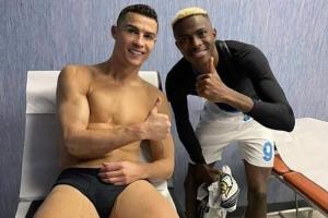 奧斯梅恩：C羅在賽后還要力量訓(xùn)練一小時，他激勵了我們一代人