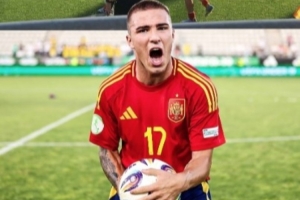 西班牙又出妖星??19歲加西亞歐青賽大四喜+角球破門+加時絕殺