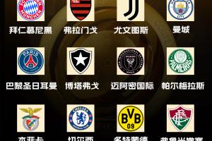 16強洲際頂級冠軍數(shù)：皇馬15冠斷層，15隊均至少1座&邁阿密0座