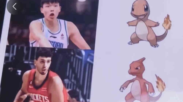 ??中國小火龍來咯！楊瀚森登陸NBA 期待他進化成超級噴火龍??