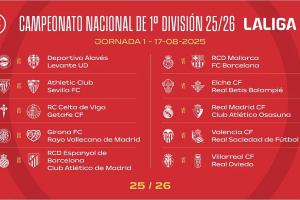 新賽季西甲賽程：8.17開(kāi)賽，首輪巴薩客戰(zhàn)馬洛卡，皇馬vs奧薩蘇納