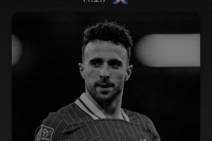 阿爾巴社媒曬若塔照片為其表示哀悼：R.I.P??