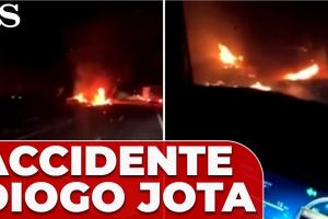 ??阿斯：目擊者拍到若塔車禍現(xiàn)場畫面，蘭博基尼猛烈起火