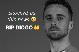 凱塔哀悼若塔：被此消息震驚??安息吧若塔??