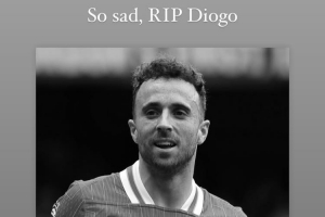 瓦爾迪悼念若塔：如此哀傷，安息吧迪奧戈??