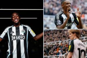 5500萬鎊強(qiáng)援入隊(duì)！紐卡三叉戟身價(jià)超2個(gè)億：伊薩克+伊蘭加+戈登