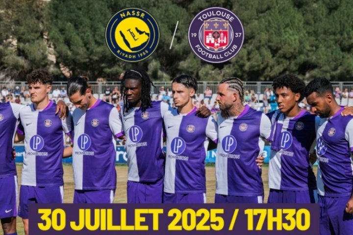 官方：利雅得勝利7月30日將與圖盧茲進行友誼賽