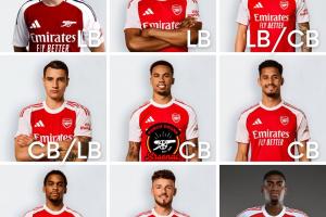 四億妄為防線版???阿森納后防：8000萬薩利巴領銜&總身價超4億