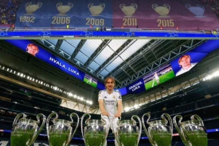 百萬熱帖??皇馬大V博主回擊巴薩TV：莫德里奇6歐冠＞巴薩5歐冠