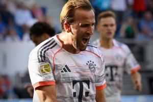 太殘暴！拜仁德甲4場(chǎng)全勝轟18球，凱恩單人8球32歲仍有7500萬(wàn)身價(jià)