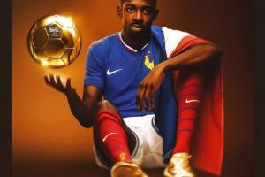 登貝萊奪得金球，瓊阿梅尼轉(zhuǎn)發(fā)海報(bào)祝賀：上帝偉大????