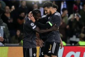 卡拉巴赫：??！歐冠2輪后前6名保持全勝，前5名五大聯(lián)賽各占1支