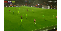 純個人能力！塞梅尼奧近乎0角度穿門將小門破門，櫻桃1-1扳平比分