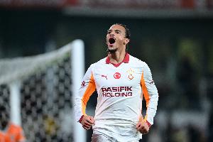 巔峰身價(jià)1億歐！29歲薩內(nèi)土超雙響，1125萬年薪10場(chǎng)3球3助