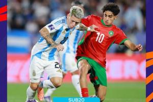 倒在終點(diǎn)！阿根廷6連勝進(jìn)決賽+轟15球僅丟2球，卻倒在世青賽決賽