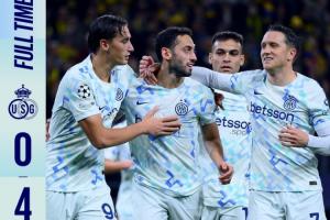 歐冠僅國米勝！意甲7隊(duì)歐戰(zhàn)3勝1平3負(fù)，拿波里慘敗尤文羅馬均告負(fù)