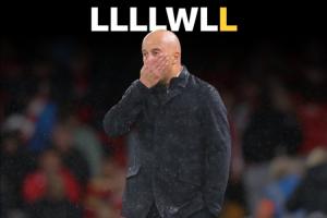 比保級(jí)隊(duì)還糟??利物浦近7場(chǎng)1勝6負(fù)僅3分，森林西漢姆4分狼隊(duì)5分