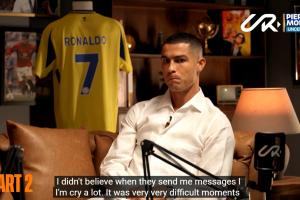 C羅：得知若塔去世時(shí)我不敢相信，我哭了很久，這令人非常難過(guò)