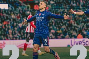 全是硬骨頭！阿森納丟分曼城將分差追至4分，槍手馬上打第3第5第6