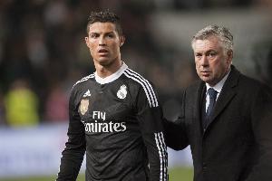 安切洛蒂：C羅必將實(shí)現(xiàn)1000球壯舉，到時(shí)別忘了請我參加慶典??