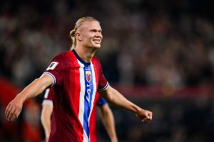 本屆歐洲世預賽參與進球榜：哈蘭德16球居首，德佩12球次席