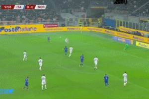 10分鐘1球90分鐘不得..？埃斯波西托第10分鐘破門，意大利1-0挪威
