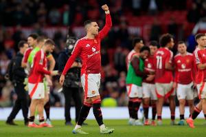 四名葡萄牙球員為曼聯(lián)攻入英超主場進(jìn)球：C羅、納尼、B費(fèi)、達(dá)洛特