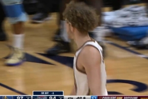 會加時嗎？桑托斯兩罰中一 7.8秒勇士領先3分&騎士球權