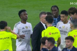 沒想到！馬卡：最冷靜的居然是維尼修斯，他勸走找主裁交涉的貝林