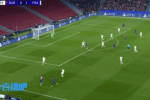 拉什福德傳中助攻，孔德插上頭球沖頂破門！巴薩1-1扳平法蘭克福
