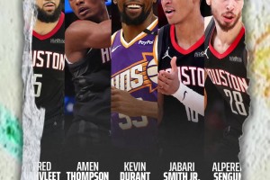 能沖擊總冠軍嗎！？火箭新賽季首發(fā)陣容??這天賦強(qiáng)得可怕?。?！