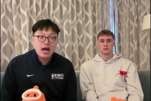 此前弗拉格評價楊瀚森：手活技術很好 在NBA會有很大的成就