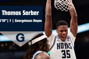 身手全面場(chǎng)均14分8板2帽1.5斷！雷霆15號(hào)秀中鋒索伯集錦