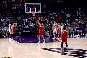 試訓驚艷沖進首輪??開拓者16號簽選楊瀚森！中國約基奇集錦！