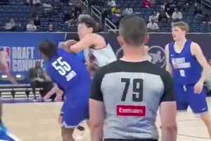 被黃蜂33順位選中！賽恩-詹姆斯此前生搶楊瀚森簡直禽獸啊??