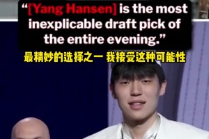 CBS記者談楊瀚森：當(dāng)年約基奇被16順位選中 人們也這么震驚