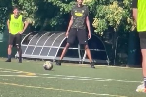 文班加入大巴黎，邊路起球就得四米，跳起來三米往下砸，咋防??