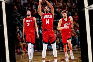 3D利器芬尼-史密斯加盟！火箭現(xiàn)在的前場(chǎng)陣容也太豪華了吧！