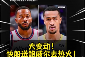 突發(fā)三方交易??快船送走鮑威爾！得到內(nèi)線悍將約翰-科林斯！