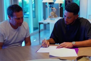 布勞恩都開始練習(xí)持球三分了，掘金下賽季得強(qiáng)成什么樣？