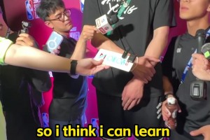 楊瀚森：奎因很壯&對抗很足&籃板保護好！我能從他身上學到東西