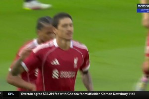 恩古莫哈頭球擺度助攻！努涅斯門前搶射破門！利物浦2-0畢爾巴鄂