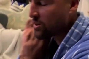 克萊和新女友梅根撒狗糧，梅根為其準(zhǔn)備了意大利面&紅酒&美人