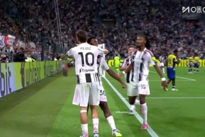 尤文打破僵局！伊爾迪茲強(qiáng)突橫傳門前，戴維搶點(diǎn)破門！